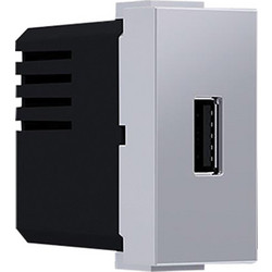 MODYS ΠΡΙΖΑ ΤΡΟΦΟΔΟΣΙΑΣ USB 1 ΣΤ. 1xUSB ΑΣΗΜΙ 5VDC 1.2A IP20 ACA - 10101412824