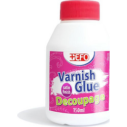 Κόλλα +EFO Varnish Decoupage & Puzzle 150ml