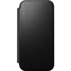 NOMAD θήκη Πορτοφόλι δερμάτινη Modern Folio Rugged rustic MagSafe για Apple iPhone 17 PRO Max 6.9 2025 - ΜΑΥΡΟ - NM014148858