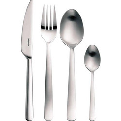Fiskars - FunctionalForm Cutlery Gift Box, 24 Pieces - Matt Steel - Home and Kitchen