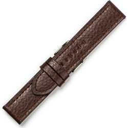 Δερμάτινο Λουράκι σε Σκόυρο Καφέ 22mm 0556 - KOSTELO