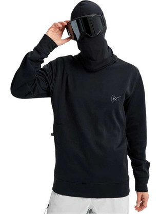 ANON MFI PULLOVER CREWNECK SWEATER - 3059010A02 BLACK
