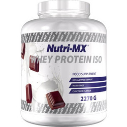 Nutri-MX Whey ISO Chocolate Πρωτεΐνη Ορού Γάλακτος Γράμμωσης 2.27kg