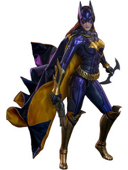 Hot Toys Batman Arkham Knight Video Game Masterpiece Batgirl (Purple and Gold Version) 30cm