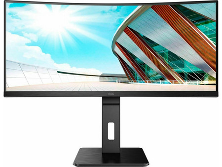 AOC CU34P2A Ultrawide VA Curved Monitor 34" 3440x1440 QHD 100Hz 4ms