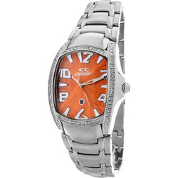 Chronotech Γυναικείο Ρολόι με Ασημί Μεταλλικό Μπρασελέ CT7988LS-68M
