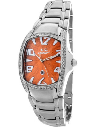 Chronotech Γυναικείο Ρολόι με Ασημί Μεταλλικό Μπρασελέ CT7988LS-68M