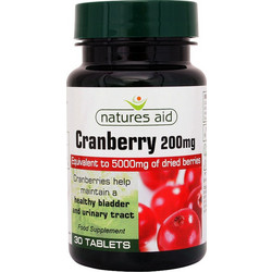 Natures Aid Cranberry 30 Ταμπλέτες