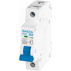 ΑΥΤΟΜΑΤΑΚΙ ΔΙΠΟΛΙΚΟ 2X32A 1P+N 6kA GACIA 500-43045 - Eurolamp