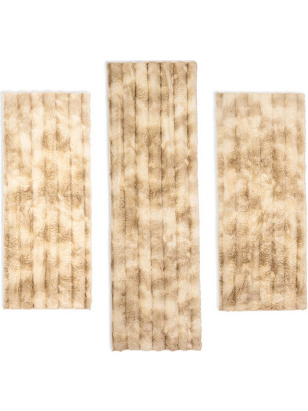 MC DECOR Χαλιά Κρεβατοκάμαρας (Σετ 3τμχ) Mcdecor Rabbit Beige - MCDECOR MCD.KSX.RABBIT BEIGE