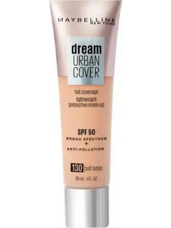 Maybelline Dream Urban Cover 130 Buff Beige Liquid Foundation SPF50 30ml