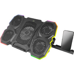 Esperanza EGC107 Cooling Pad Laptop έως 17" με 5 Ανεμιστήρες
