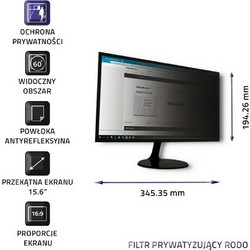 Qoltec Φίλτρο Οθόνης 51052