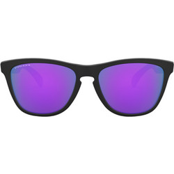 Oakley OO9013 H6 Ανδρικά Γυαλιά Ηλίου Τετράγωνα Κοκάλινα Μαύρα με Μωβ Καθρέπτη Φακό