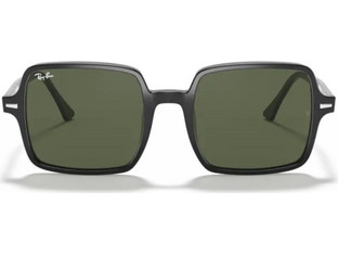 Ray-Ban RB1973 901/31 Γυναικεία Γυαλιά Ηλίου Τετράγωνα Κοκάλινα Μαύρα με Μαύρο Polarized Φακό