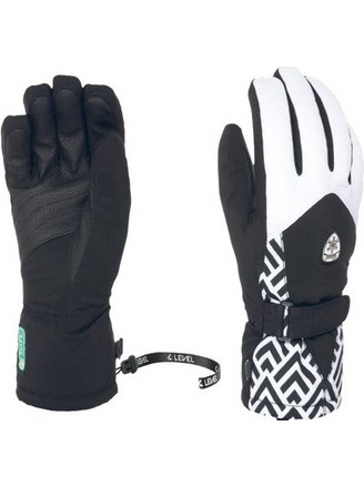 Level Hero Pattern Women's Ski & Snowboard Gloves