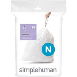 Σακούλες Κάδου Custom Fit Code N, Συσκευασία 20 Τεμ. - CW0174 Simplehuman