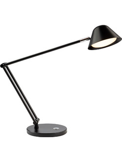 Φωτιστικό επιτραπέζιο 1 λάμπα μαύρο 15x46x38cm Schuller 215862