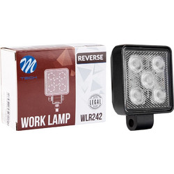 ΠΡΟΒΟΛΕΑΣ ΕΡΓΑΣΙΑΣ WORK LIGHT 12/24V 5.700K 5x1,5W max750lm FLOOD 73x97mm ΓΙΑ ΟΠΙΣΘΟΠΟΡΕΙΑ ΤΕΤΡΑΓΩΝΟΣ M-TECH - 1 Τεμ