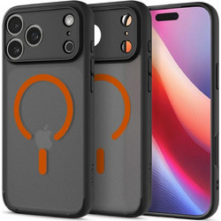 Spigen Ultra Hybrid MagSafe Θήκη Frost Black / Orange (iPhone 17 Pro Max)