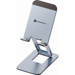 Forcell Desk holder for phone / tablet foldable F-Grip Fold Stand 1 gray