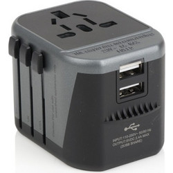GABOL TRAVEL ADAPTOR UNIVERSAL WITH USB