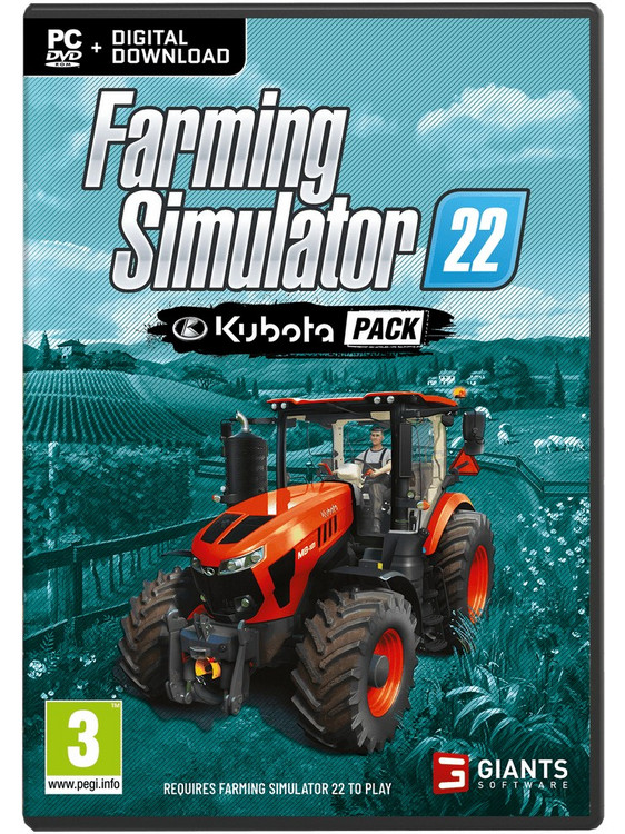 Farming Simulator 22 Kubota Pack PC