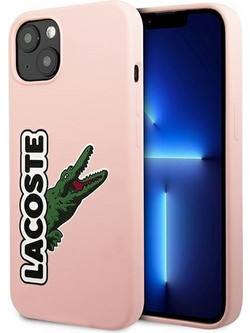 LACOSTE Iphone 13 6,1pInk Hardcase Silicone Head Crocodile - (LCHC13MSHI)