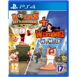 Worms Battlegrounds & Worms Weapons Of Mass Destruction PS4