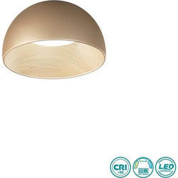 Luce Led Πλαφονιέρα Οροφής Χρυσή LED-COCO-PL35-ORO 8031414920389