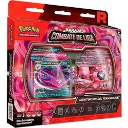 Latin American Pokemon Rockets Mewtwo Ex League Battle Deck Blister of collectible cards
