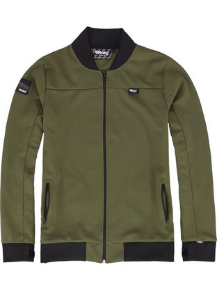 Roeg Μπουφάν Αναβάτη Μοτοσυκλέτας Frits track jacket army green