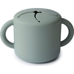 Mushie Snack Cup Cambridge Blue