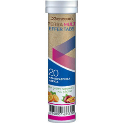 Genecom Terra Multi 20 Αναβράζοντα Δισκία