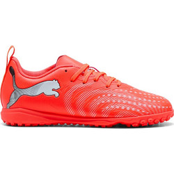 Puma Future 9 Play TT 108929-01 Παιδικά Ποδοσφαιρικά Παπούτσια με Σχάρα Πορτοκαλί