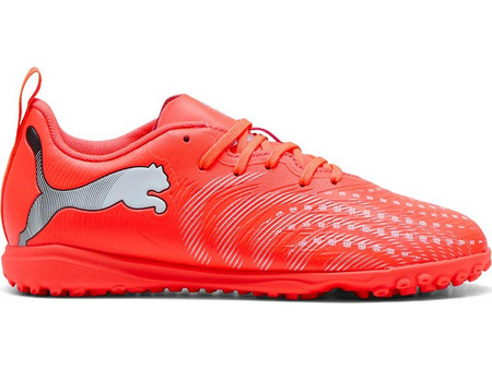 Puma Future 9 Play TT 108929-01 Παιδικά Ποδοσφαιρικά Παπούτσια με Σχάρα Πορτοκαλί