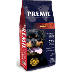 Premil Adult Activity Super Sport Grain Free with Chicken, Tuna & Rice 15kg