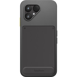Fairphone Original Case Fairphone 6 In Semi-rigid Silicone Reinforced Edges Black
