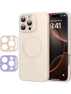 ESR Cloud Soft HaloLock MagSafe Back Cover Light Tan (iPhone 16 Pro Max)