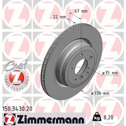 Zimmermann Δισκόπλακα - 150.3430.20