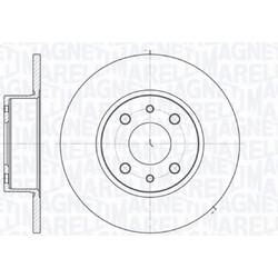 Magneti Marelli Δισκόπλακα - 361302040187