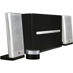 SonicGear Space 7 Ασύρματα Ηχεία Υπολογιστή 2.1 16W με Bluetooth Black Silver