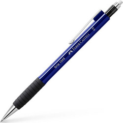 Faber-Castell Μηχανικό Μολύβι 0.5mm με Γόμα - Μπλε Σκούρο (134555) (FAB134555)
