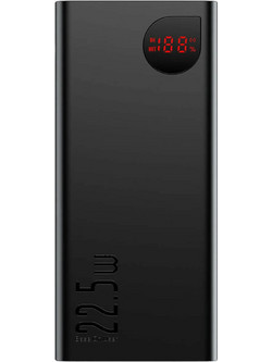 Baseus Adaman Power Bank 20000mAh 22.5W με 2 Θύρες USB-A Quick Charge 3.0 Black