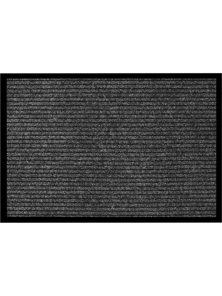 HOME USE πατάκι εισόδου HUH-0207, αντιολισθητικό, 60x40cm, 6mm πάχος, γκρι