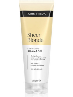 John Frieda Sheer Blonde Highlight Activating Brightening Σαμπουάν για Προστασία Χρώματος & Επανόρθωση για Βαμμένα Μαλλιά 250ml