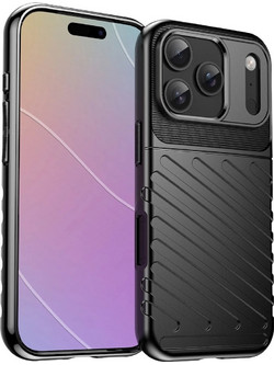 Θήκη Hurtel Back Cover Σιλικόνης για iPhone 17 Pro Max - Μαύρο