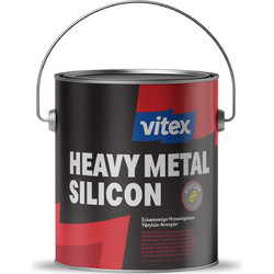 Vitex Heavy Metal Silicon Ντουκόχρωμα Διαλύτου Μετάλλου Κυπαρισσί Gloss 0.75lt