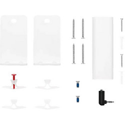 Bose Soundbar Bracket Βάση Ηχείου Τοίχου White (Ζεύγος)