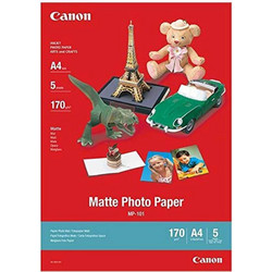 Canon Φωτογραφικό Χαρτί Matte A4 170g/m 5 φύλλα (7981A042) (CAN-MP101)